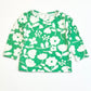 Green floral top - Size 0