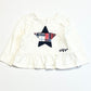 Cropped peplum top - Size 6-9 months