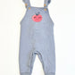 Quilted overalls - Size 0