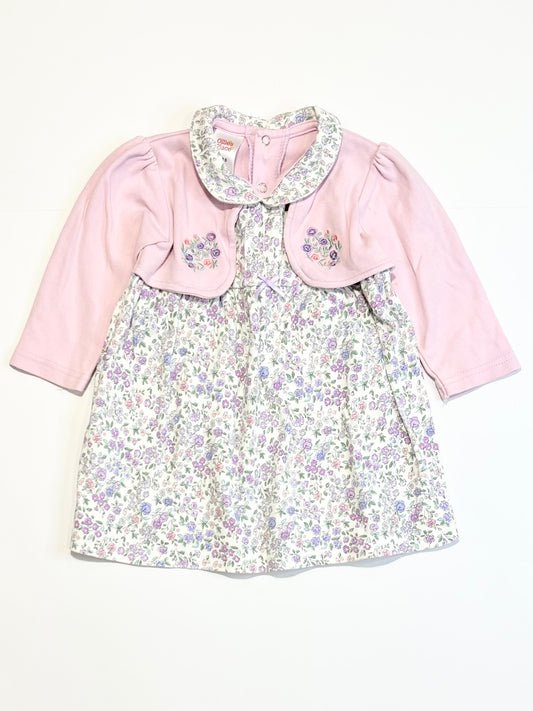 Floral jersey dress - Size 0