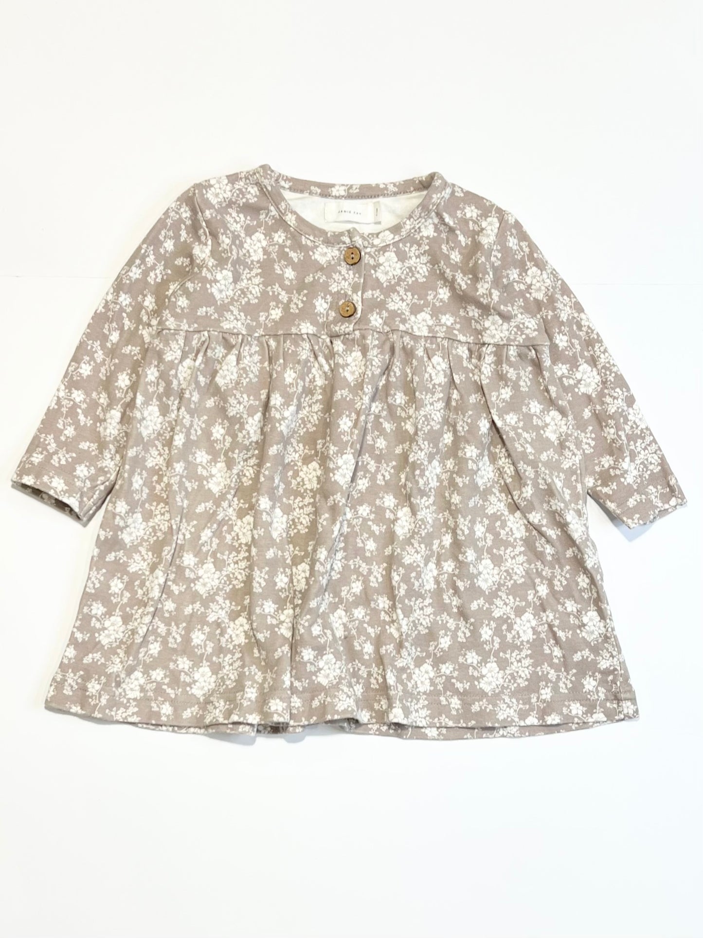 Floral jersey dress - Size 0