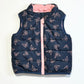 Butterflies puffer vest - Size 0