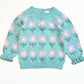 Floral knit jumper - Size 0