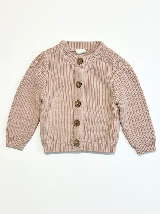 Chunky knit cardigan - Size 0
