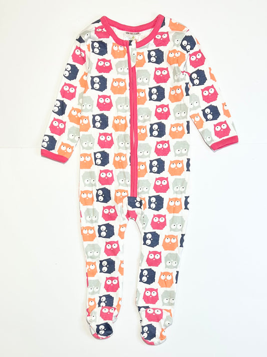 Owls zip onesie brand new - Size 0