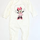 White Minnie onesie - Size 9-12 months