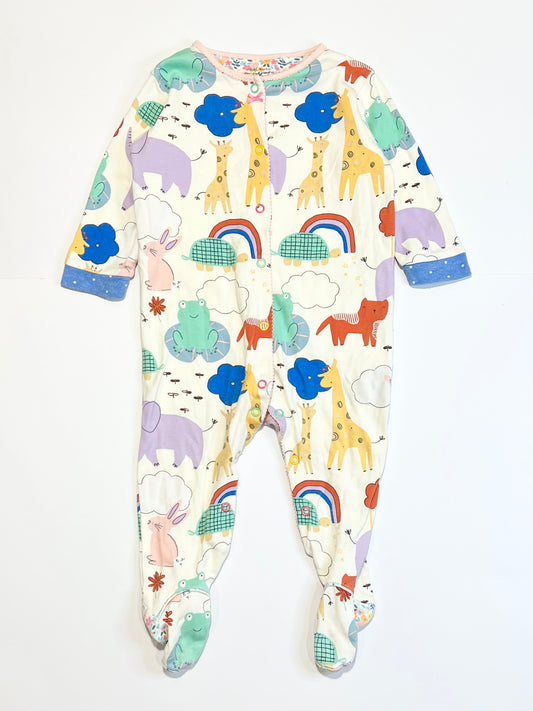 Animals onesie - Size 9-12 months