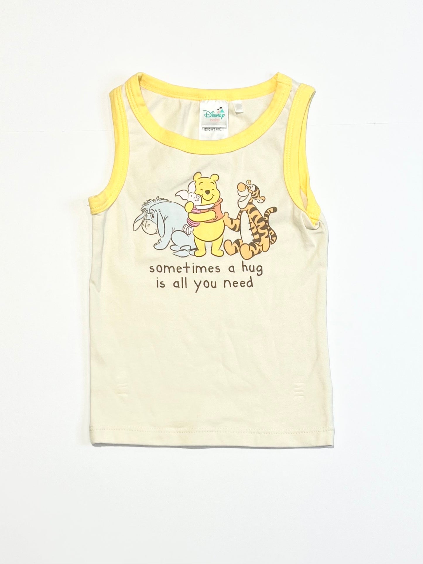 Winnie the Pooh singlet - Size 00