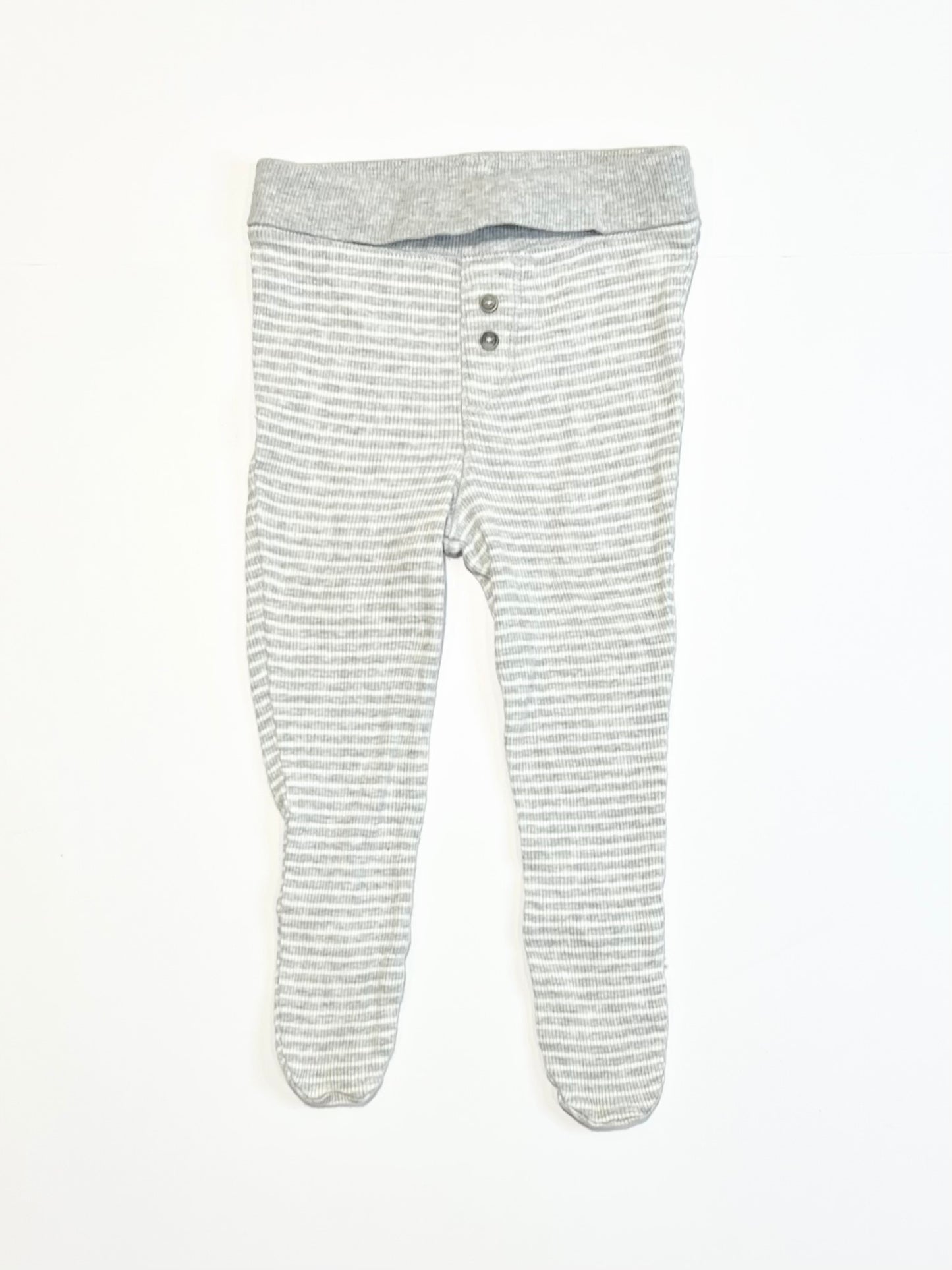 Ribbed footed pants - Size 00