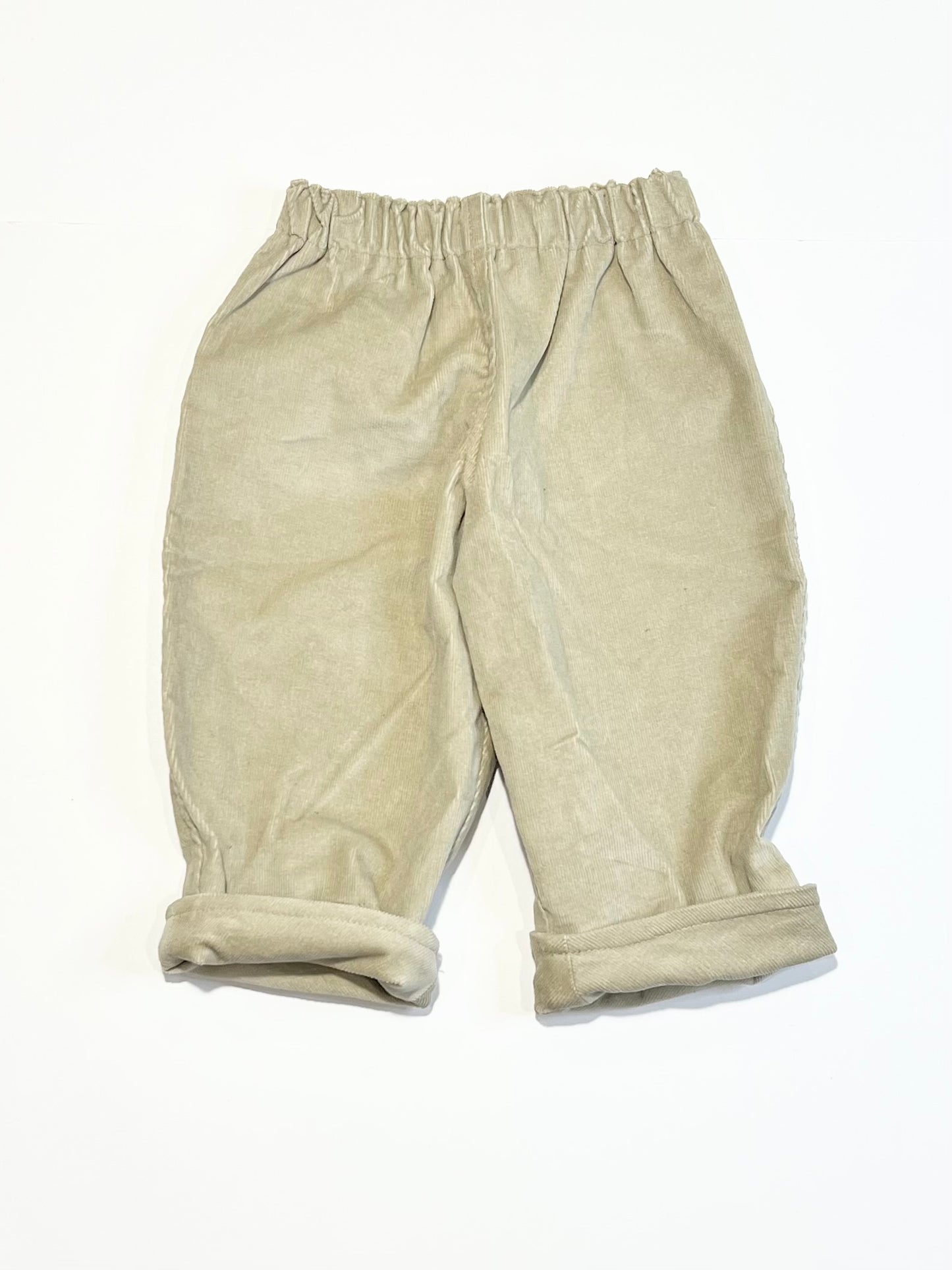 Tan corduroy pants - Size 00