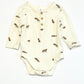 Waffle foxes bodysuit - Size 00