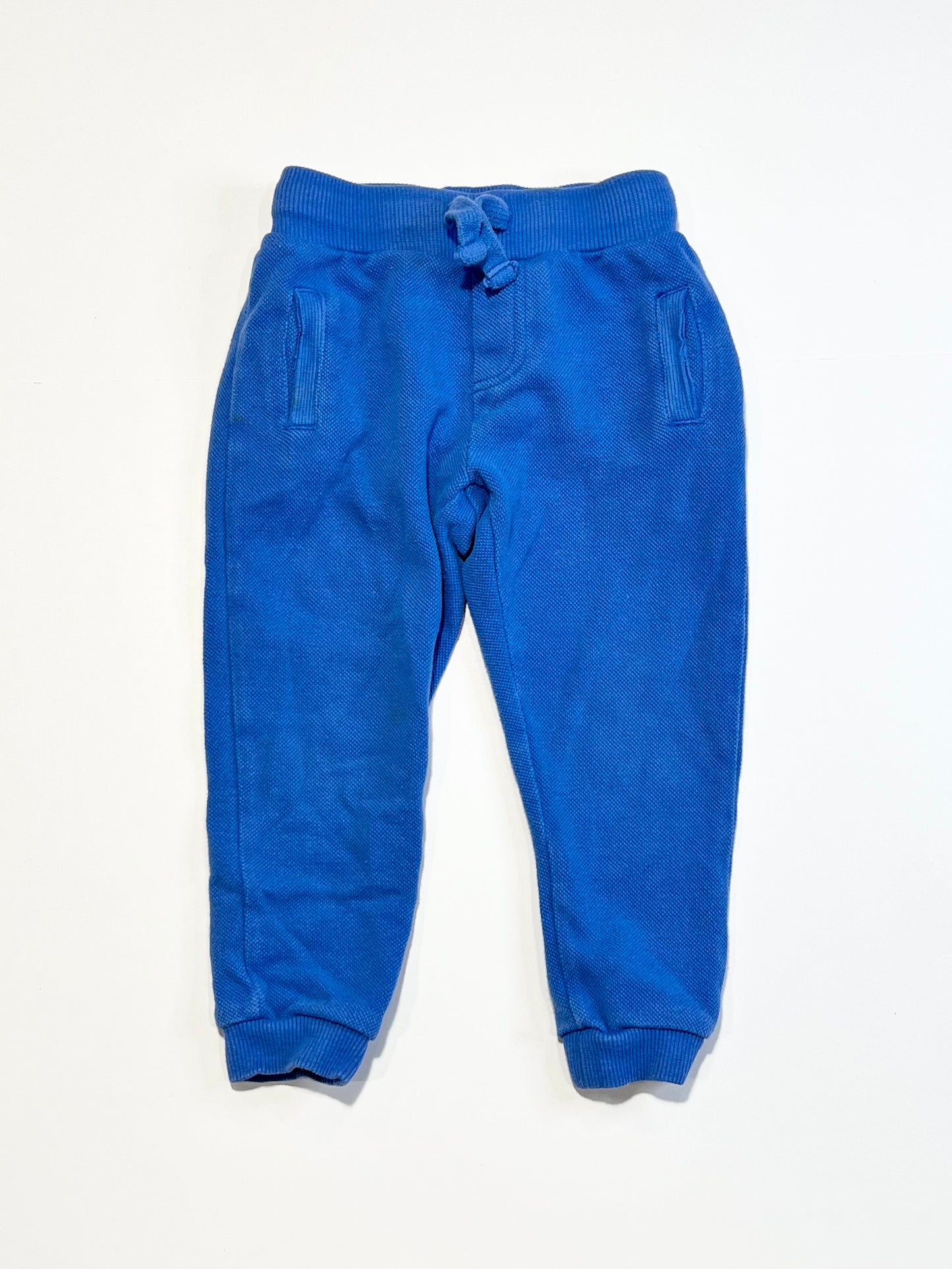 Blue waffle trackies - Size 2