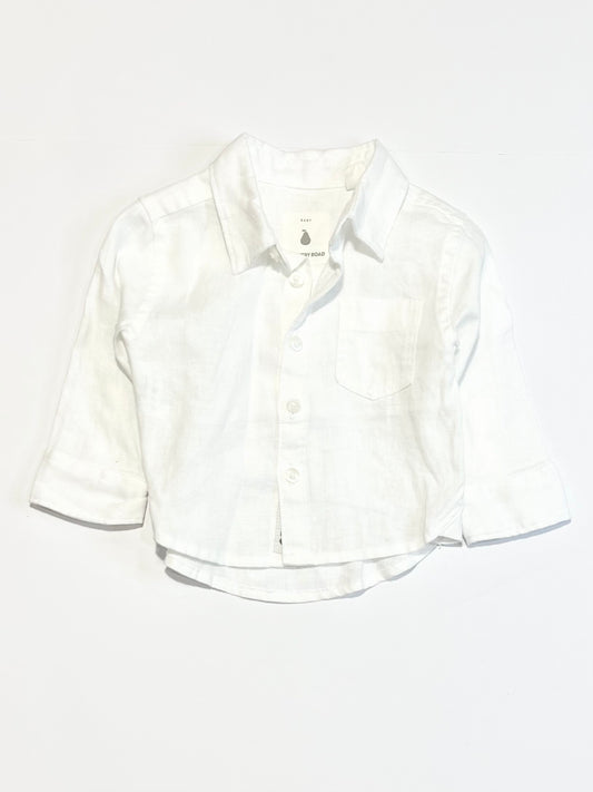 White linen shirt - Size 00