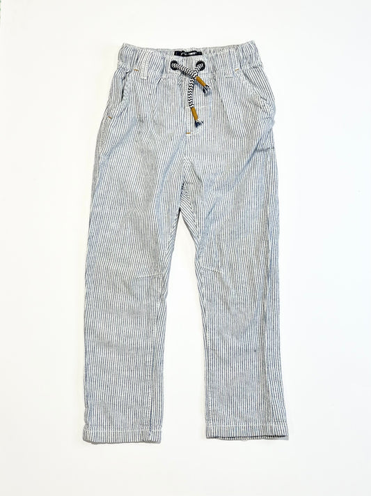 Striped woven pants - Size 2-3