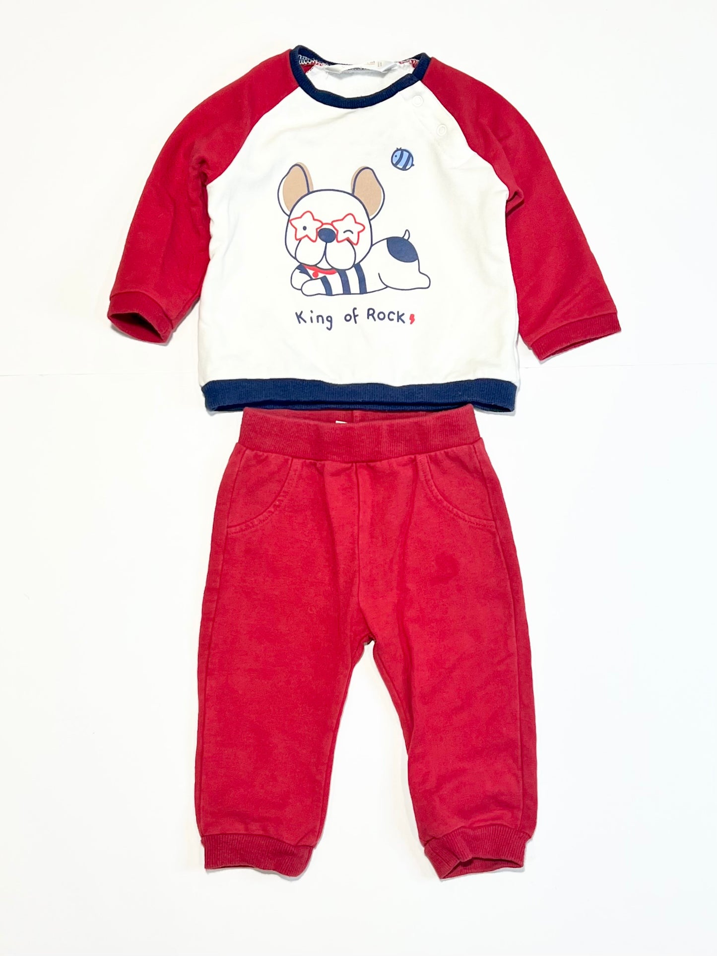 King of Rock set - Size 4-6 months
