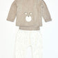 Brown bear set - Size 4-6 months