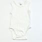 White pointelle bodysuit - Size 2