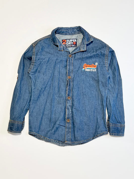 Blue chambray shirt - Size 2-3