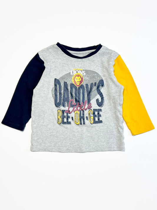 Brisbane Lions top - Size 2