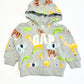 Animals zip hoodie - Size 00