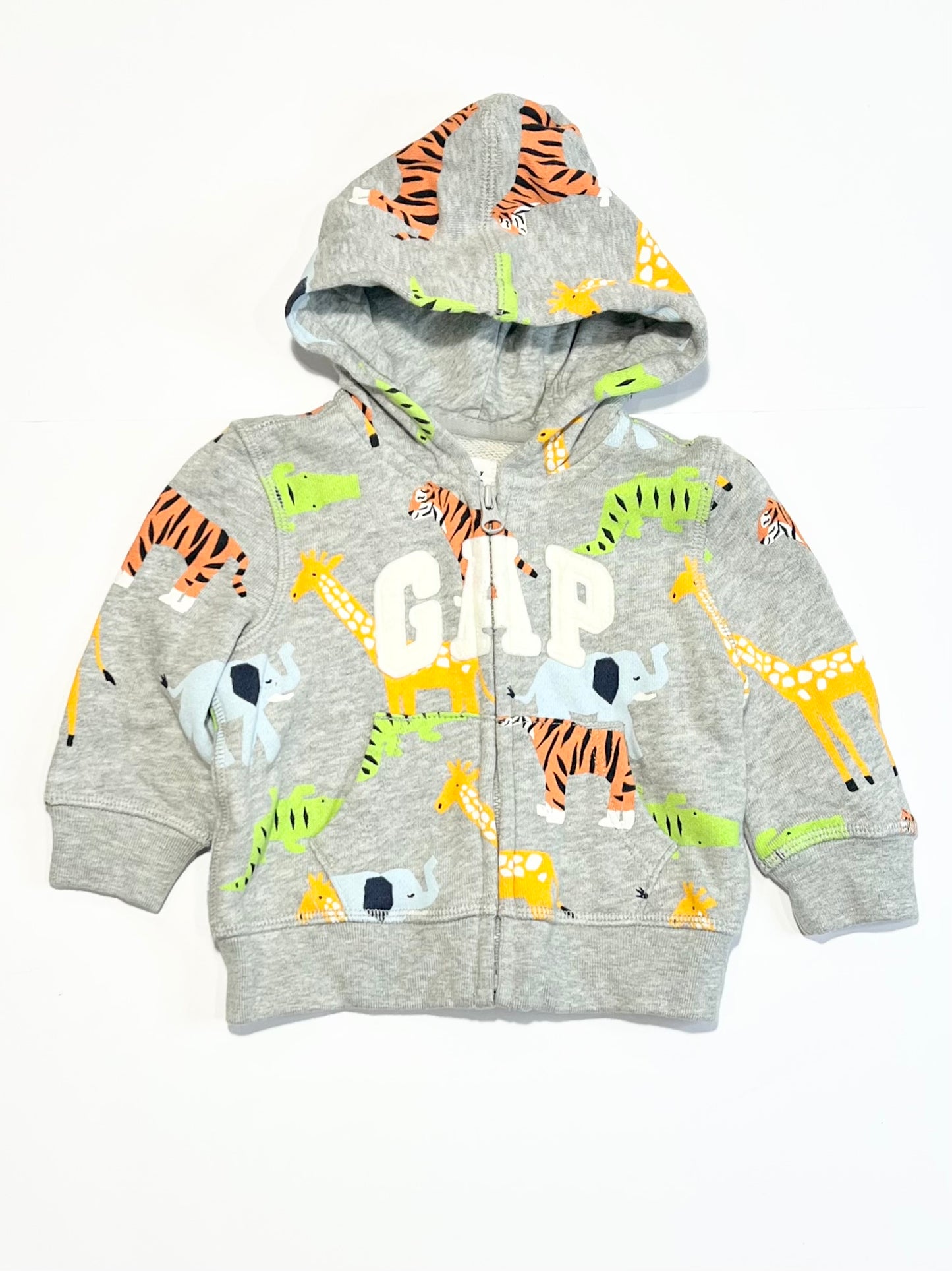Animals zip hoodie - Size 00