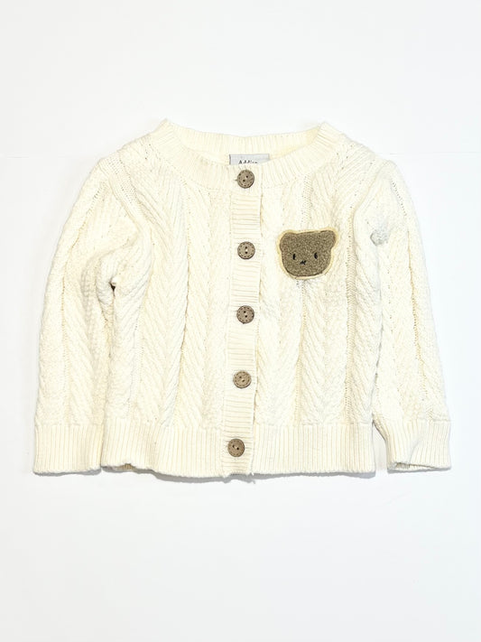 White bear cardigan - Size 00