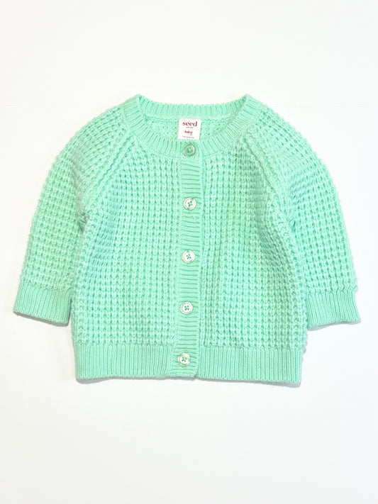 Chunky knit cardigan - Size 00