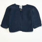 Navy knit cardigan - Size 00
