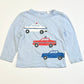 Blue vehicles top - Size 2