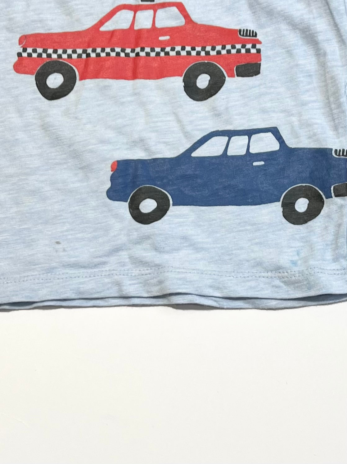 Blue vehicles top - Size 2