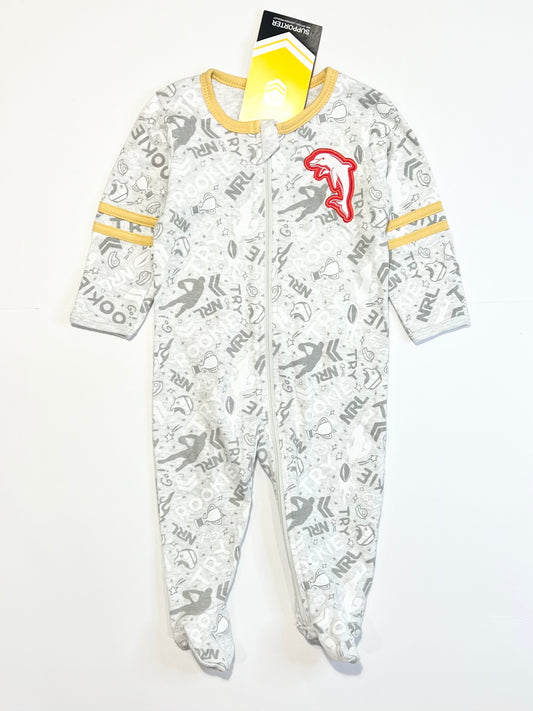 Redcliffe Dolphins onesie brand new - Size 1
