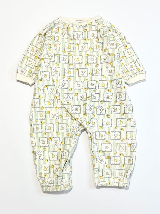 Baby duck onesie - Size 00