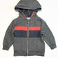 Grey zip hoodie - Size 2