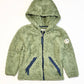 Green zip hoodie - Size 2