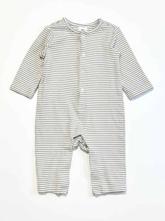 Ribbed henley onesie - Size 00