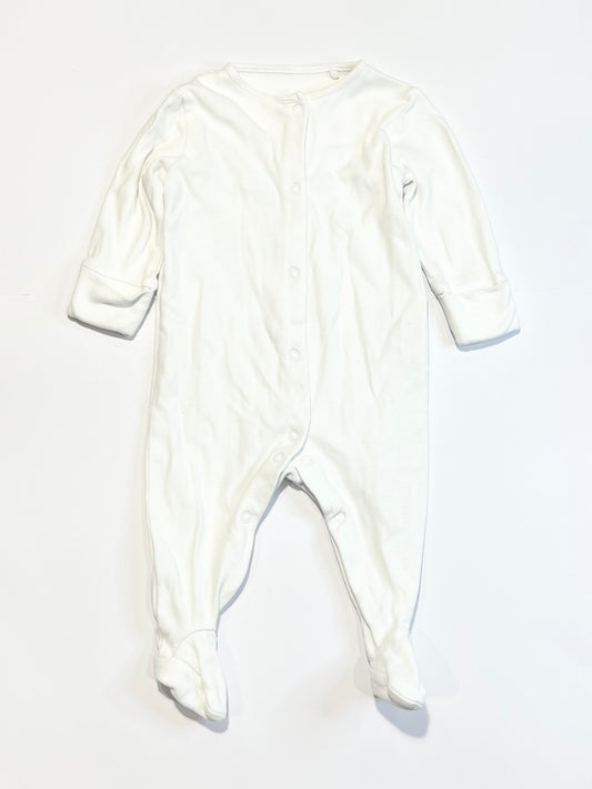 White onesie - Size 00