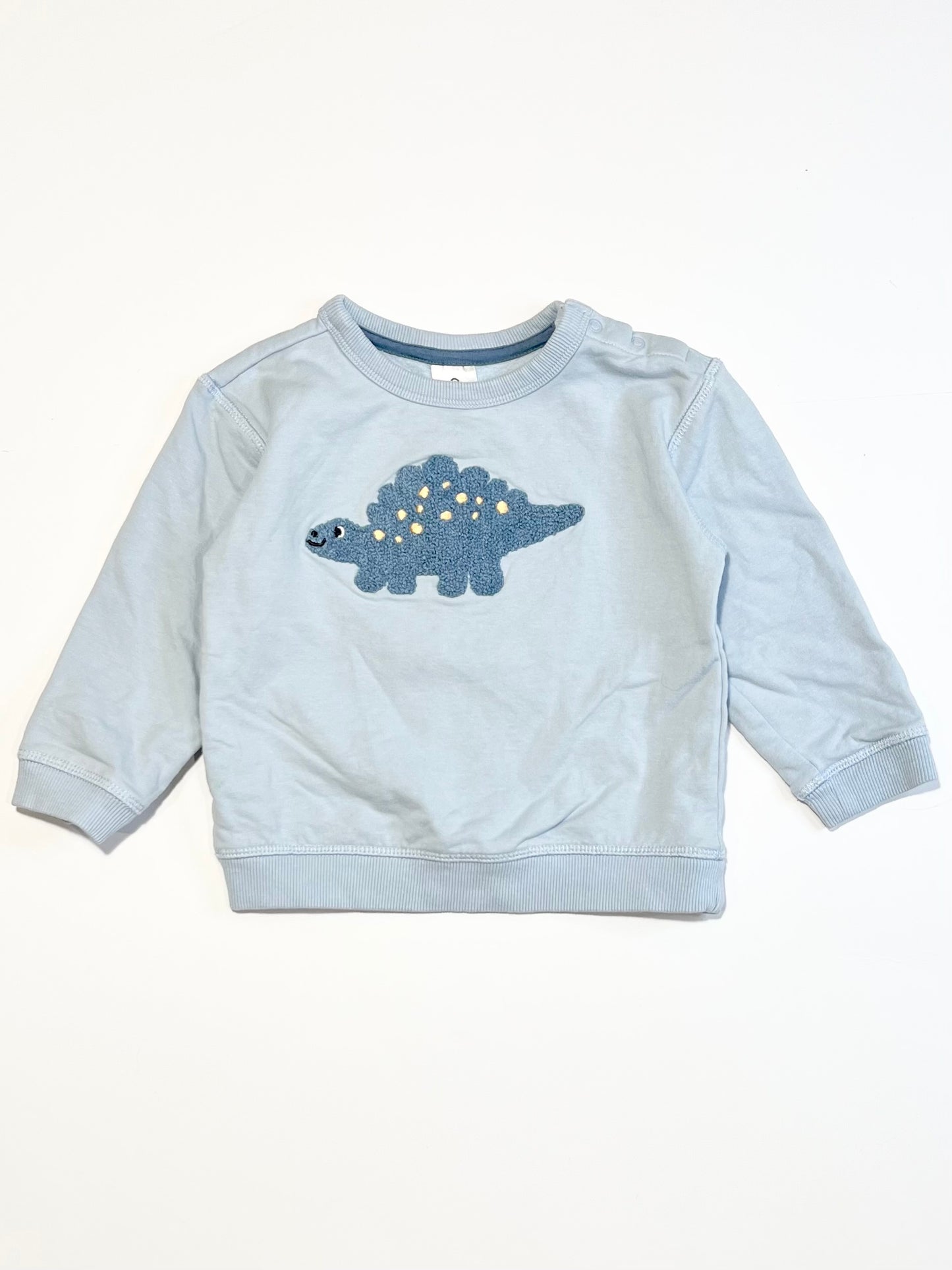 Blue dinosaur sweater - Size 2