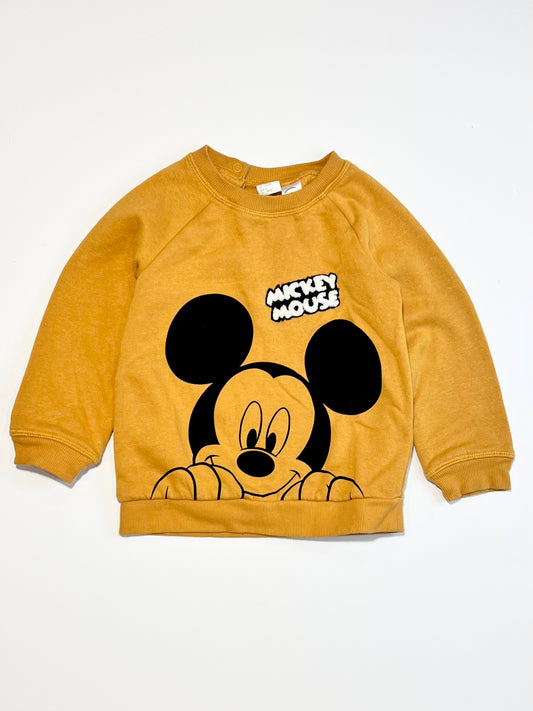 Brown Mickey sweater - Size 2