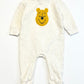 Winnie the Pooh fleece onesie - Size 00