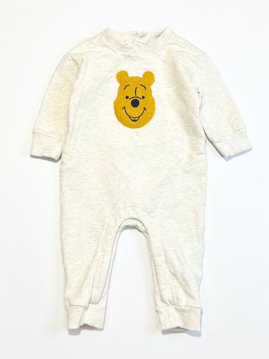 Winnie the Pooh fleece onesie - Size 00