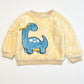 Fleece dinosaur sweater - Size 2