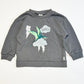 Grey dinosaur sweater - Size 2