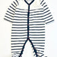Striped velour onesie - Size 00