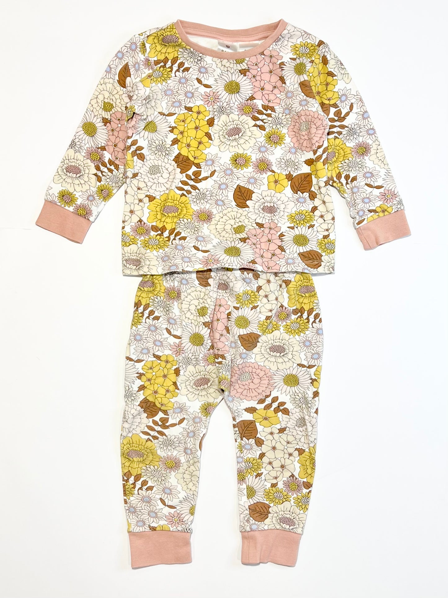 Floral pyjamas - Size 2