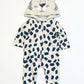 Leopard hooded coverall - Size 00