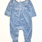 Collared velour onesie - Size 00