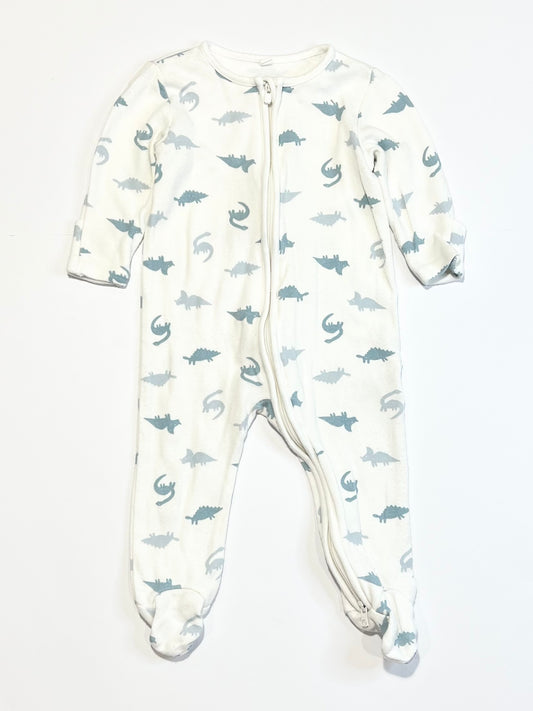 Dinos zip onesie - Size 00