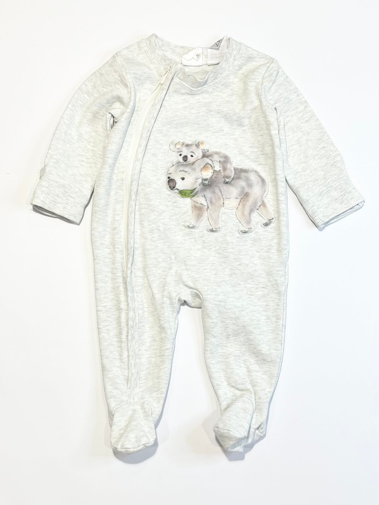 Grey koalas onesie - Size 00