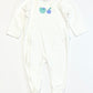 White fruit zip onesie - Size 00