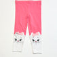 Pink Marie tights - Size 2